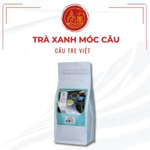 Trà Xanh Móc Câu Cầu Tre Việt Túi Zip 500g