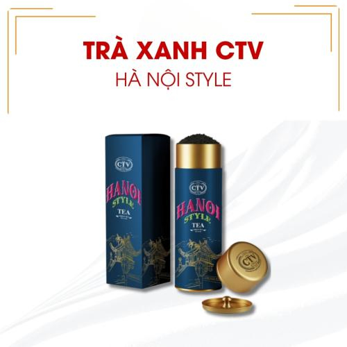 Trà Xanh CTV Hà Nội Style Hộp Thiếc 90g