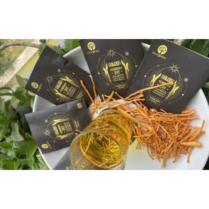 Trà Gói Đông Trùng Hạ Thảo Thượng Hạng - Golden Mushroom 247