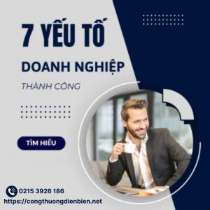 Khóa học: 7 yếu tố doanh nghiệp thành công