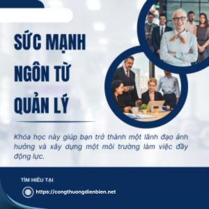 Khóa học: Sức mạnh ngôn từ trong quản lý, lãnh đạo