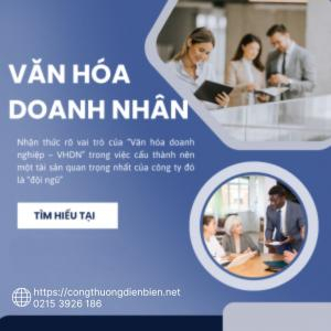 Khóa học: Văn hóa doanh nhân