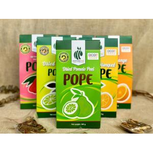 Vỏ Bưởi Sấy Dẻo POPE – Hộp 105gr