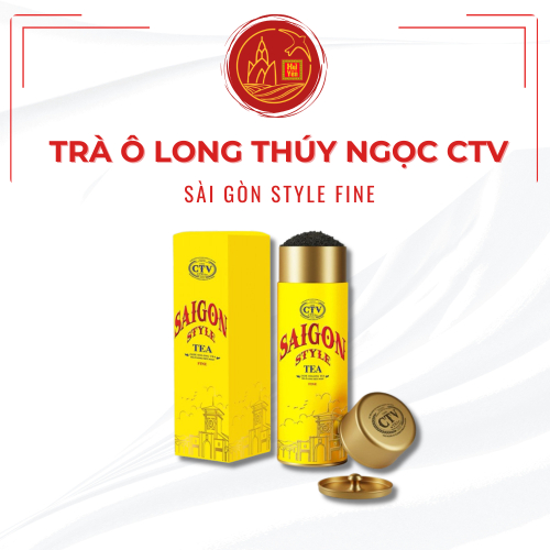 Trà Ô Long Thúy Ngọc CTV Sài Gòn Style Fine Hộp Thiếc 150g