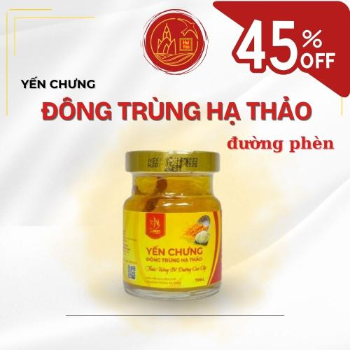 Yến Chưng Đông Trùng Hạ Thảo (Hũ)