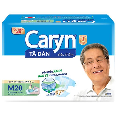 Tã Dán Người Lớn Caryn Size M 20 Miếng