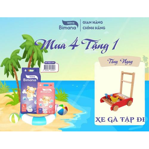 Tã Quần Bimana Hàn Quốc size M